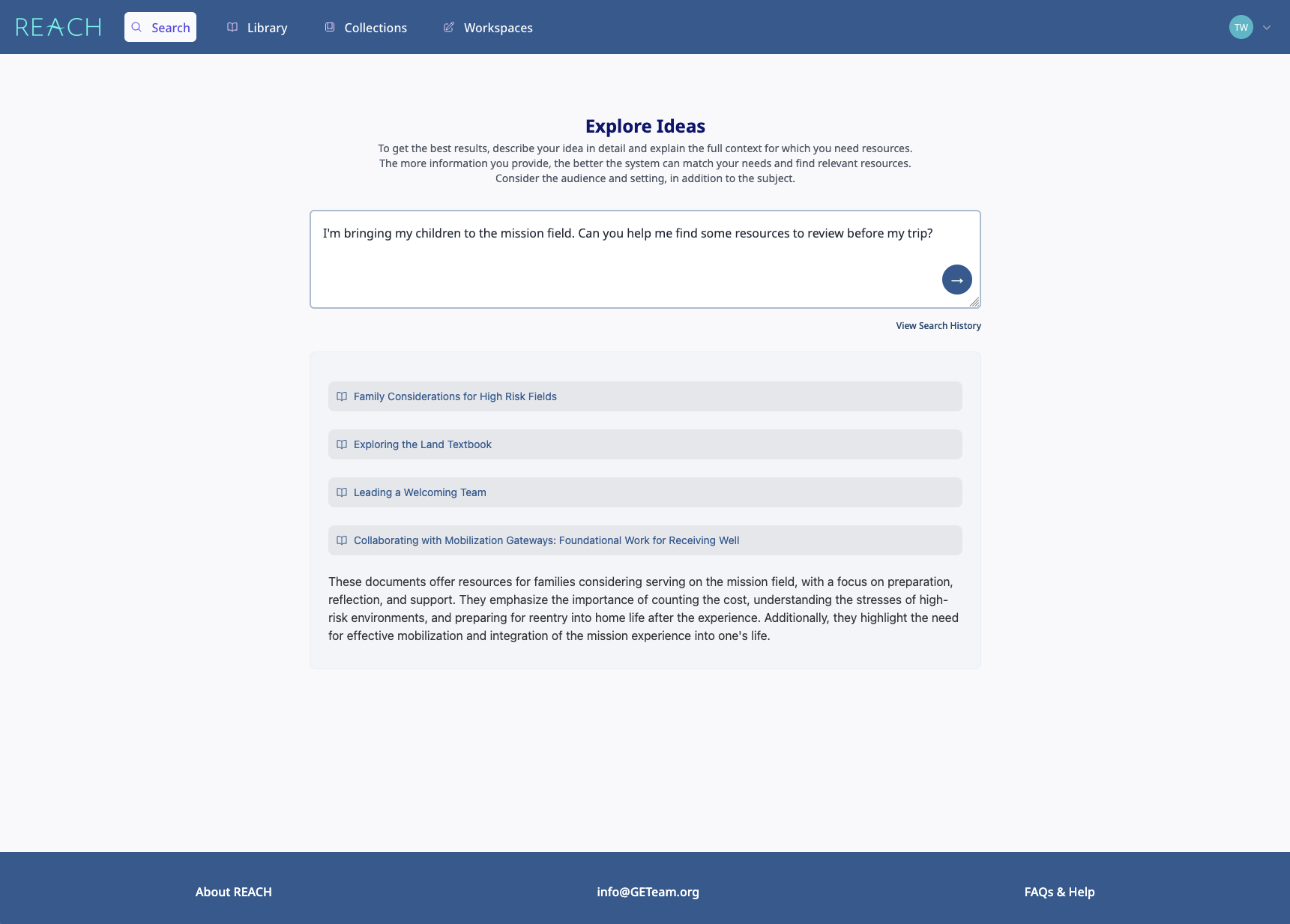 AI-powered search