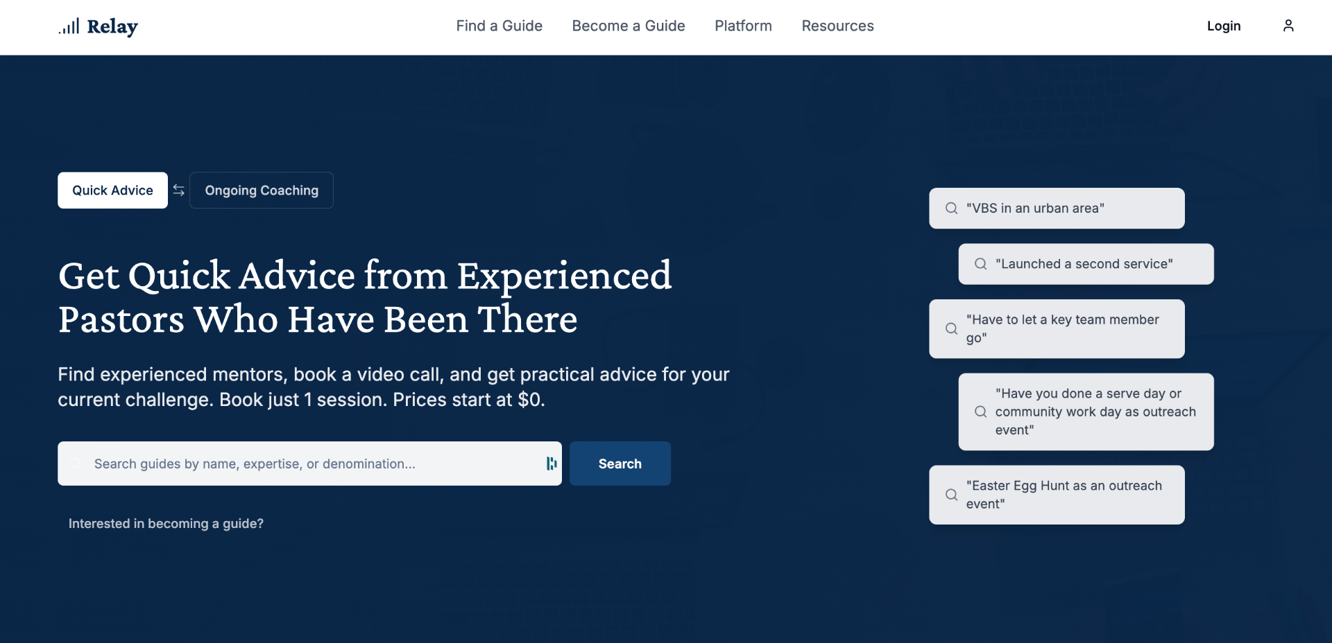 Relay Dashboard